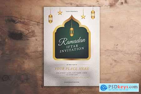 Ramadan Iftar Invitation Flyer