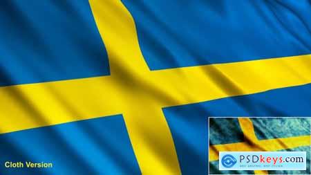 Videohive Sweden Flags