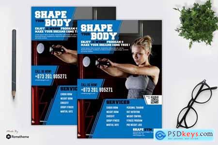 Fitness and Gym Flyer vol. 04