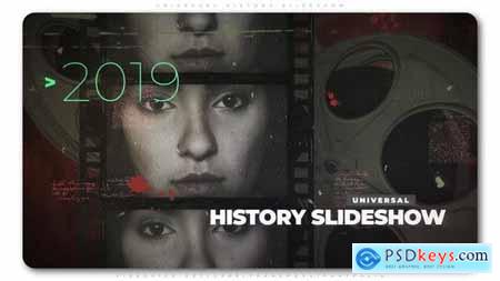 Videohive Universal History Slideshow Free