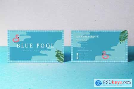 Blue Pool Business card