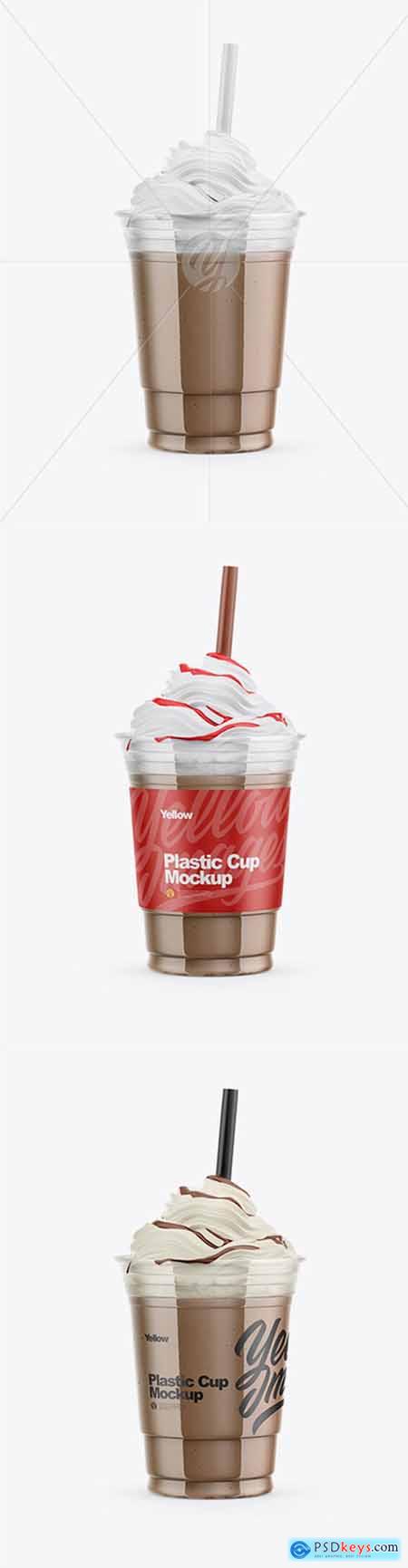 Frappuccino Coffee Cup Mockup
