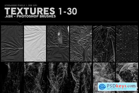 198 Plastic Photoshop Brushes
