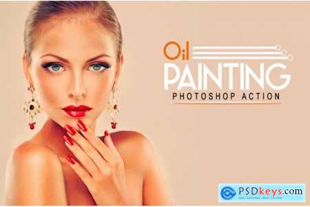 Oil Painting Photoshop Action