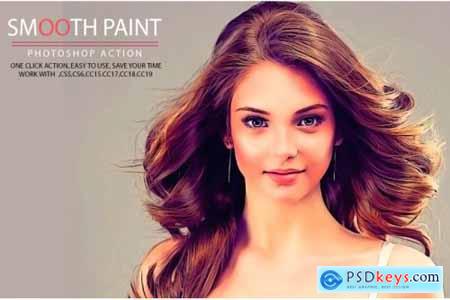 Smooth Paint Photoshop Action