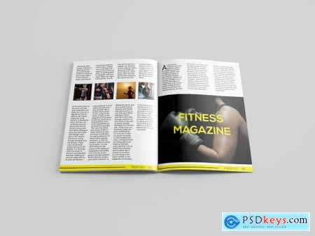 Fitness Indesign 24 page Template