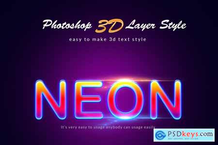 3D Bundle Photoshop Layer Style