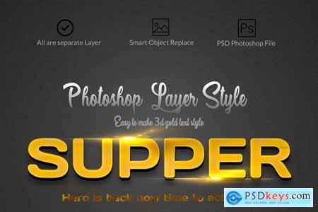 3D Bundle Photoshop Layer Style