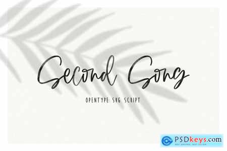 SECOND SONG SVG