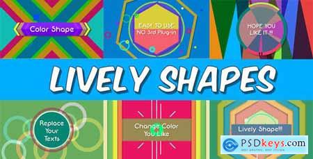 Videohive Lively Shapes