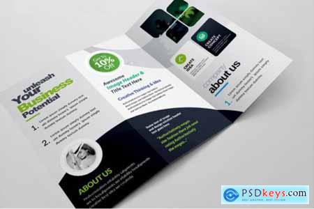 Corporate Business Trifold Brochure 3581421