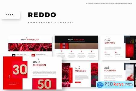 Reddo - Powerpoint, Keynote and Google Slides Templates