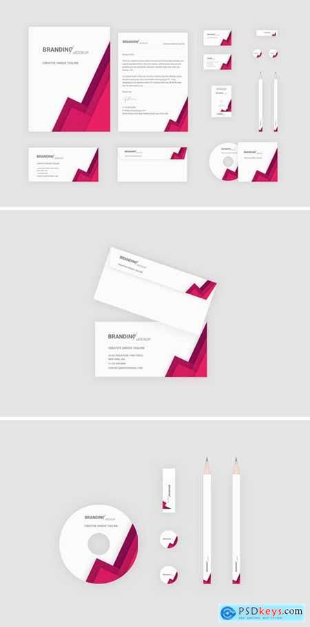 Branding Identity - Material Triangle for Figma