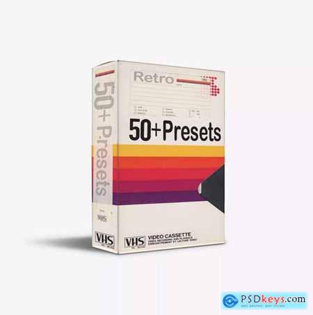 50+ VHS Presets Pack  640 Studio Free