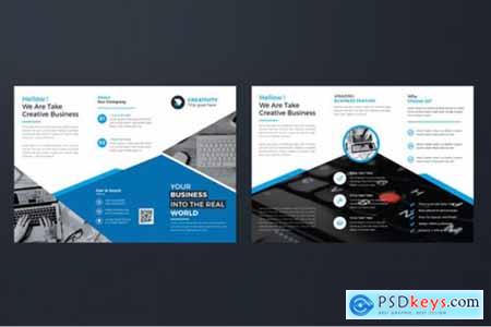 Corporate Business Trifold Brochure 3582973