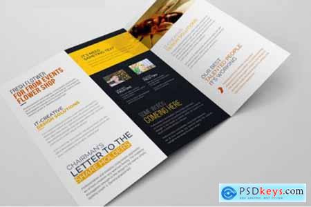 Corporate Business Trifold Brochure 3582975