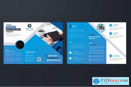 Corporate Business Trifold Brochure 3582952