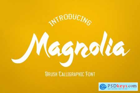 Magnolia - Callygraphic Font
