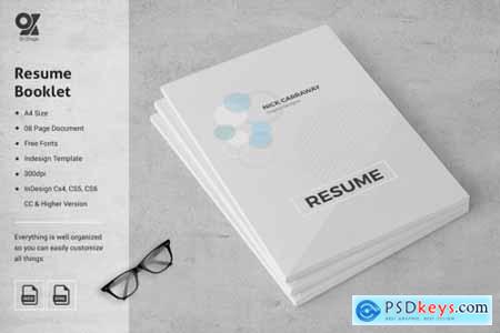 Resume Booklet (8 Pages) 3582858