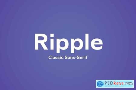 Ripple- Classic Sans Serif 3841495