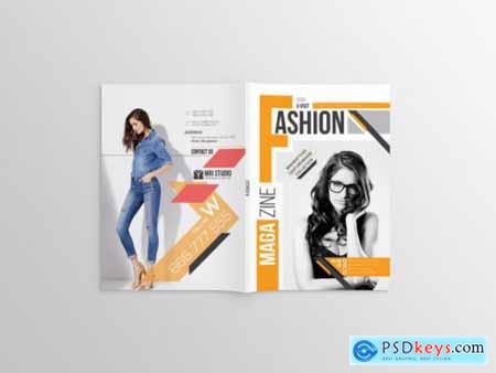 Magazine Template - InDesign 40 Page Layout