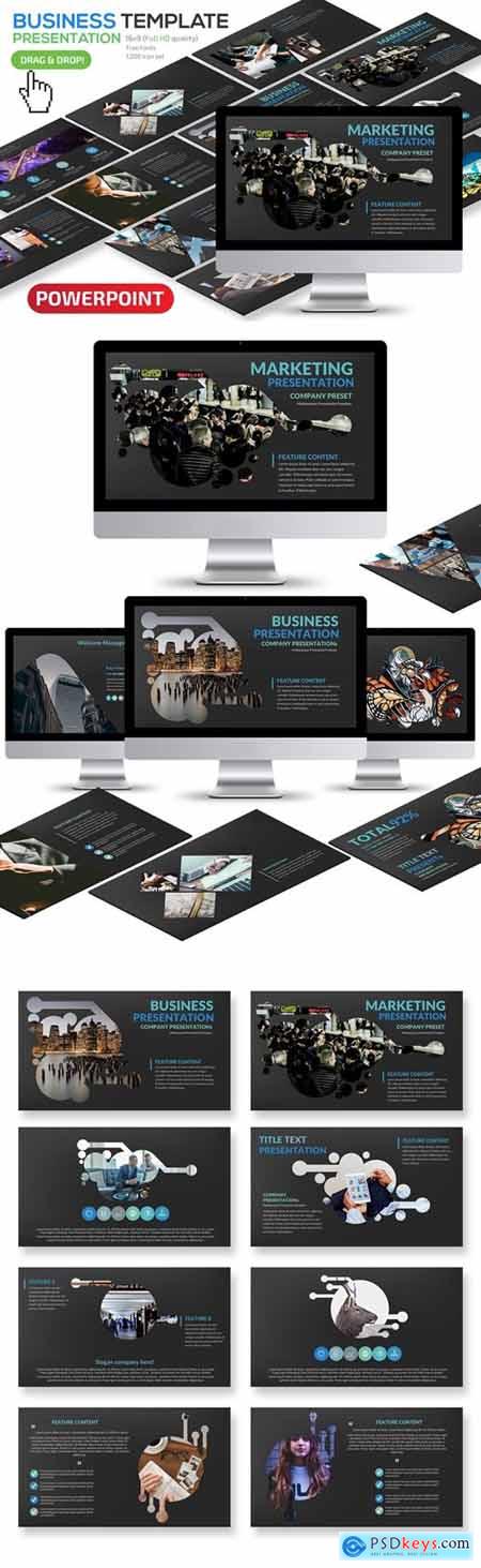 Business Powerpoint and Keynote Presentation
