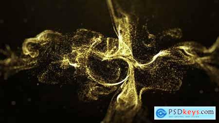 Videohive Gold Particle Logo