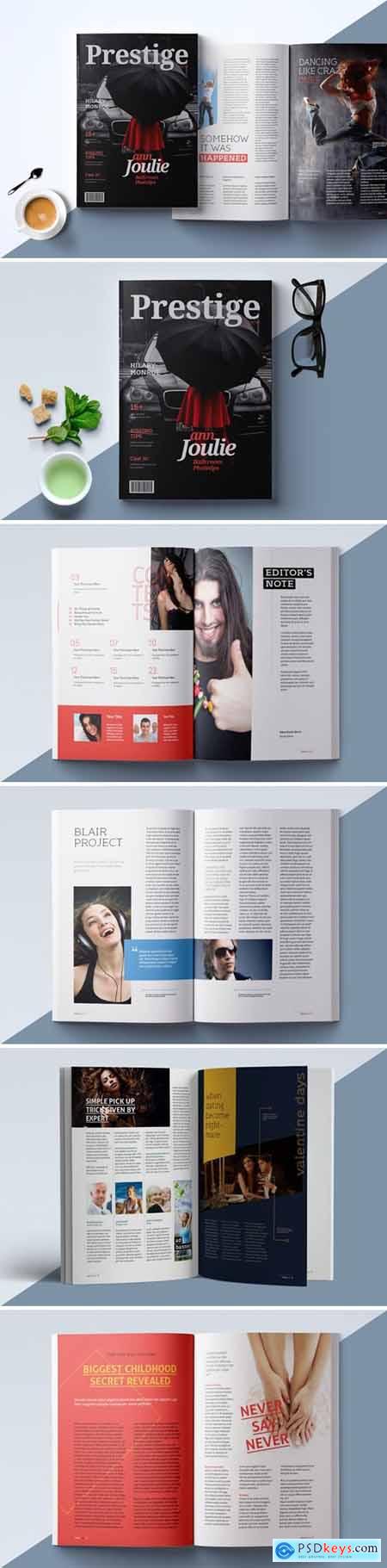 Magazine Template - 6UJW38P