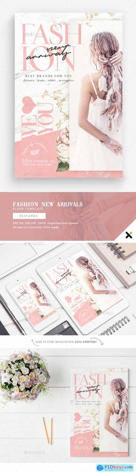 Fashion New Arrivals Flyer Template 23902684