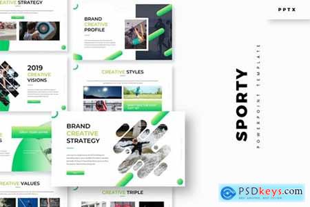 Sporty - Powerpoint, Keynote and Google Slides Templates