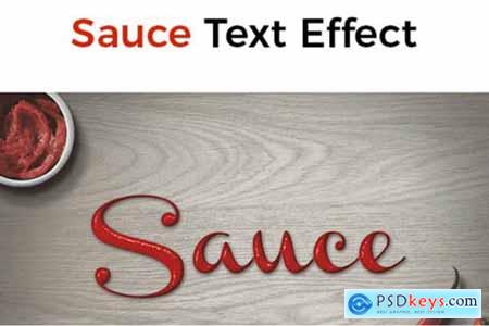 Food Text Effect Photoshop Action