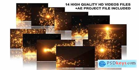Videohive Hot Sparks Pack