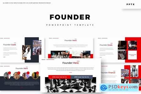 Founder - Powerpoint, Keynote and Google Slides Templates