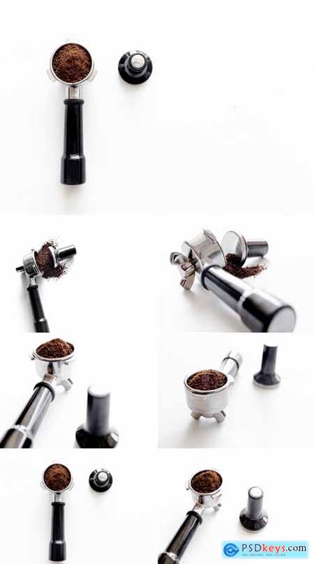 Stock Photos - Making Espresso