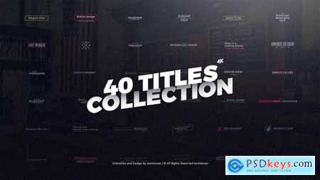 Videohive Titles 20610323