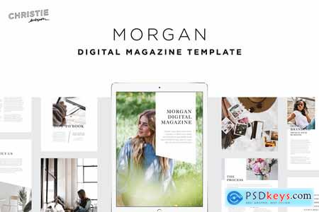 Morgan Digital Magazine Template 3736883