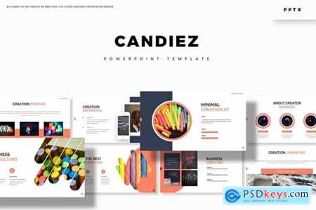 Candiez - Powerpoint Google Slides and Keynote Templates