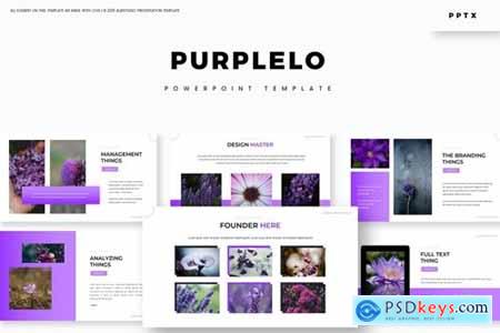 Purplelo - Powerpoint Google Slides and Keynote Templates