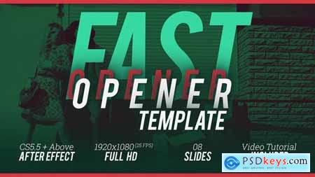 VideoHive Fast Opener Template