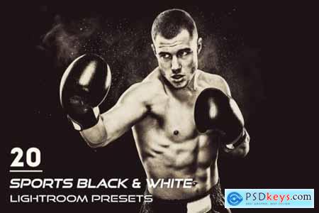 20 Sports Black & White Lightroom Presets