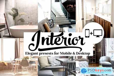 Interior Presets - Lightroom mobile and Desktop