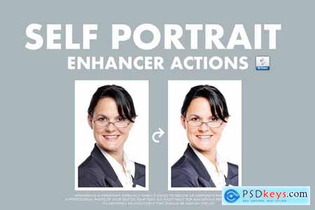 Self Portrait Enhancer Actions 3605945