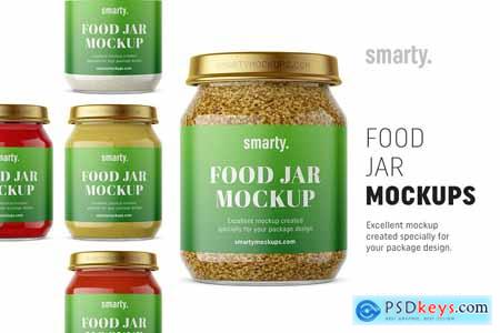 Food Jar Mockups 3343286