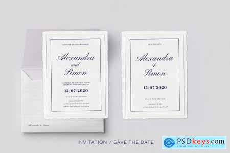 Wedding Template Suite, An Invitation Pack Classic