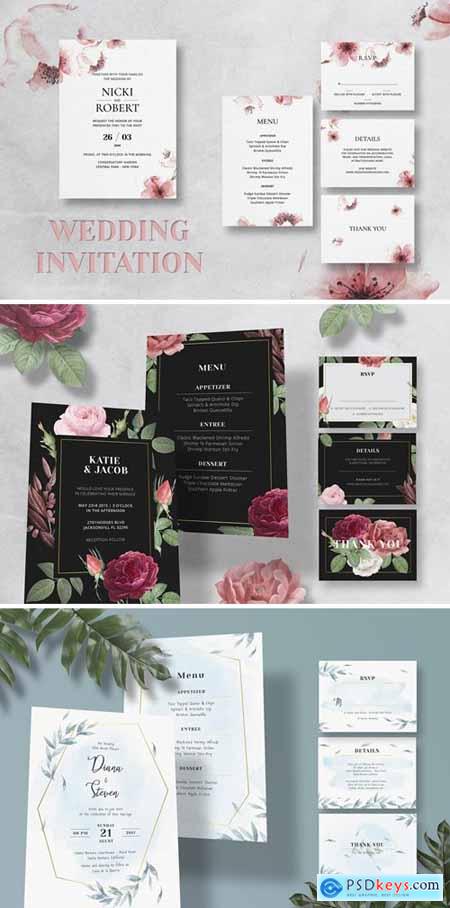 Wedding Invitation Set