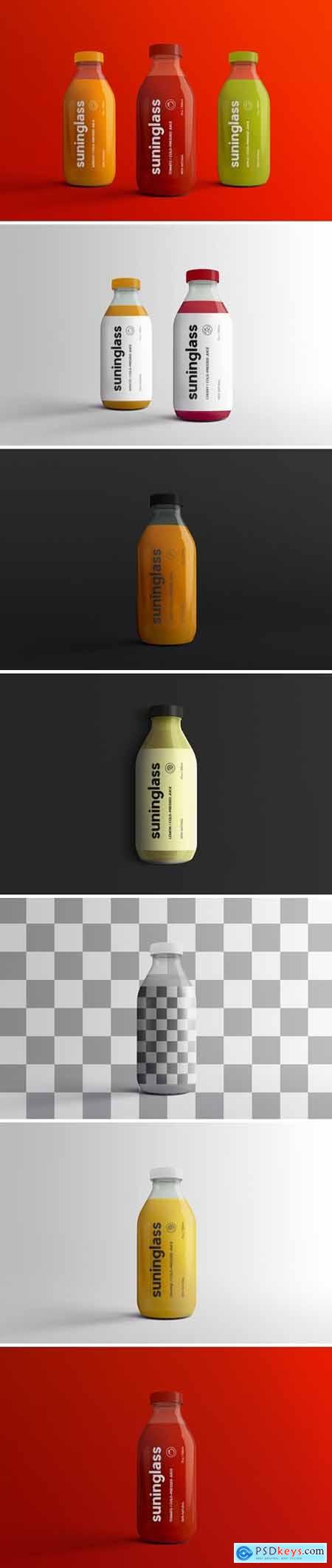 Juice Bottle Packaging Mock-Ups Vol.2