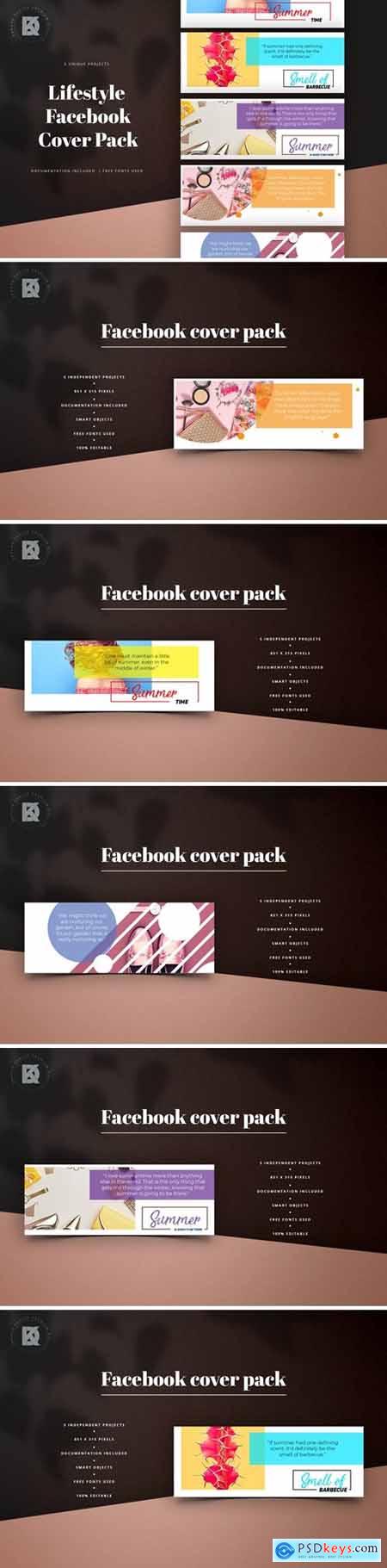 Lifestyle Facebook Cover Pack