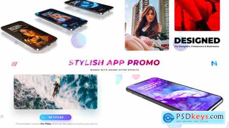 Videohive Stylish App Promo