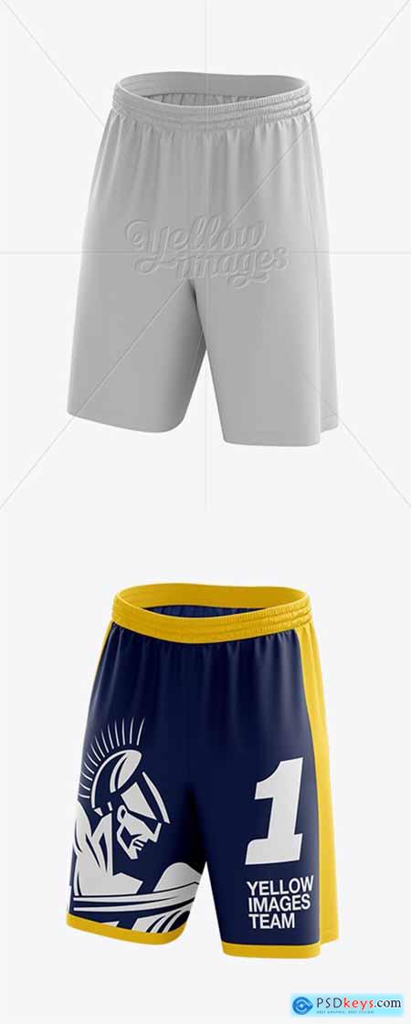 Download Basketball Shorts Mockup Front 3 4 View 11004 Free Download Photoshop Vector Stock Image Via Torrent Zippyshare From Psdkeys Com