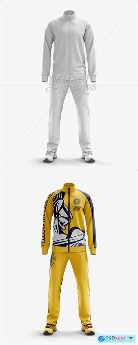 Download Men's Tracksuit Mock-up Front View 11007 » Free Download Photoshop Vector Stock image Via ...